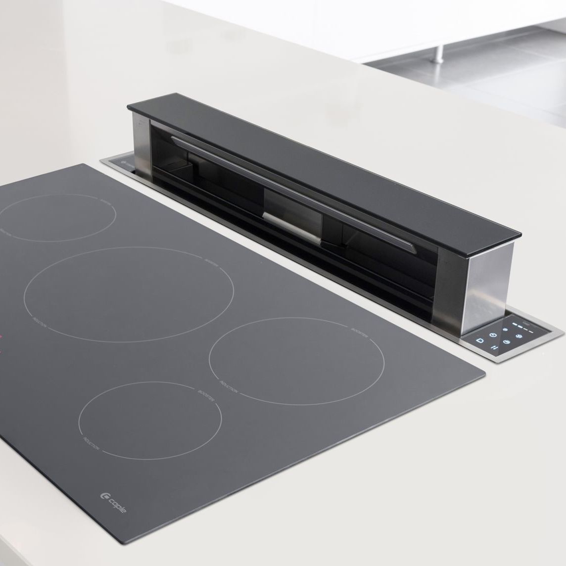 Caple DD920BK Induction Downdraft Hood - Sinks-Taps.com