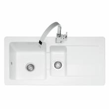 Caple Foxboro 150 Inset 1.5 Bowl Kitchen Sink with Drainer