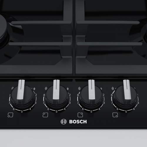 Bosch Serie 6 PCP6A6B90 60 cm Black Gas Hob