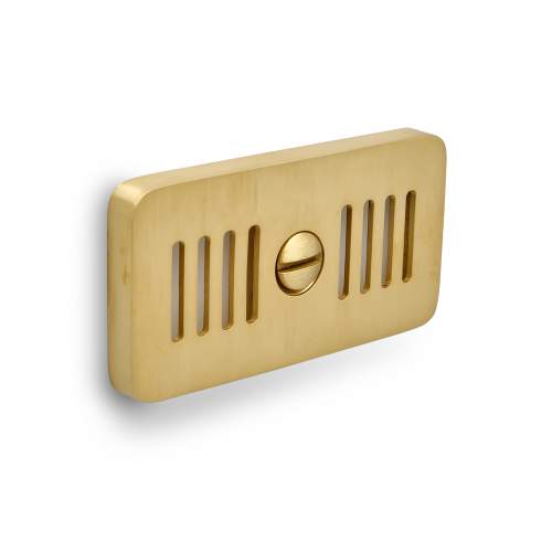 Bidbury and Co Luxury Rectangular Brass Overflow