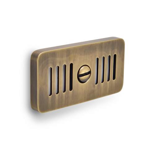 Bidbury and Co Luxury Rectangular Brass Overflow