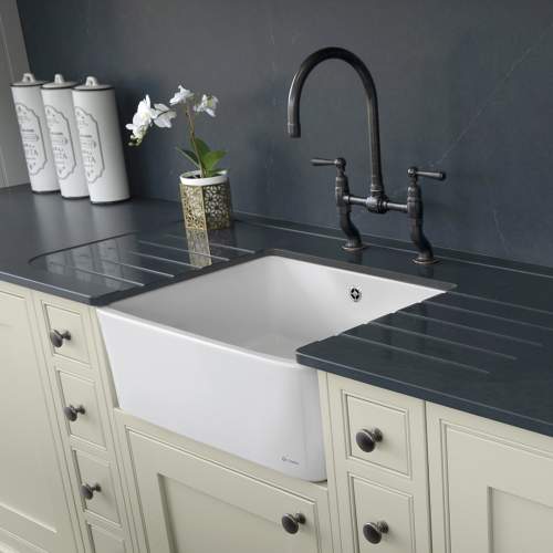 Caple Yorkshire2 Sit-On Sink Ceramic Sink