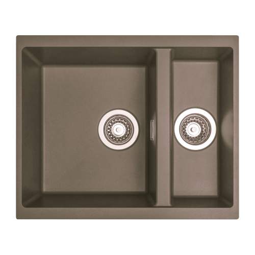 Bluci ACUTE G3314 Reversible 1.5 Bowl Undermount/Inset Granite Sink