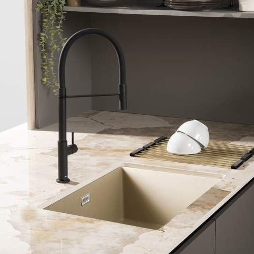 Caple Leesti 500 Single Bowl Granite Kitchen Sink