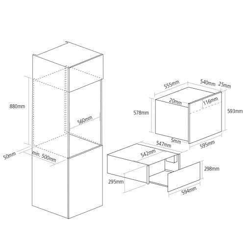 Caple WD290 29cm Warming Drawer