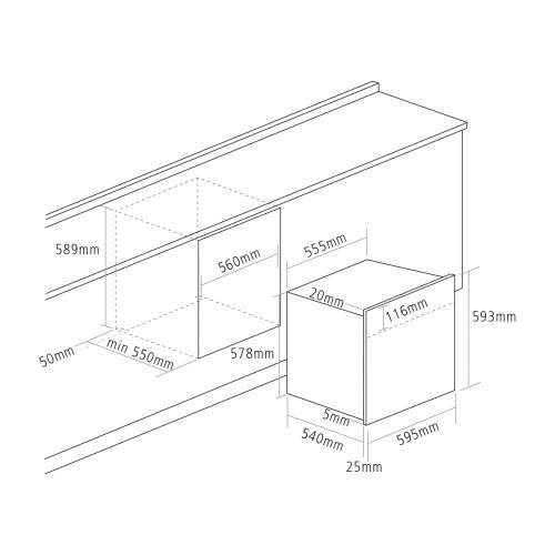 Caple Smart Pyrolytic Single Oven