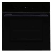 Caple Sense C2106BG black Glass Electric Soft Close Single Oven