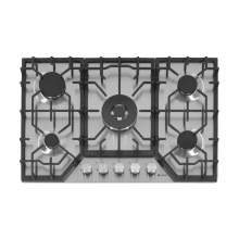 Caple C4071G 76cm 5 Burner Stainless Steel Gas Hob