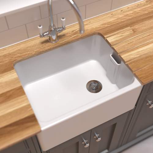 Bidbury and Co Oakford Ceramic Belfast Sink with Weir Overflow