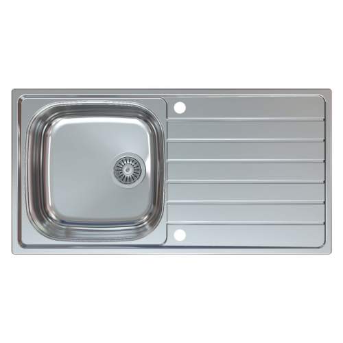 Harlyn Towan 200 Stainless Steel Single Bowl Kitchen Sink