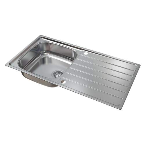 Harlyn Towan 200 Stainless Steel Single Bowl Kitchen Sink