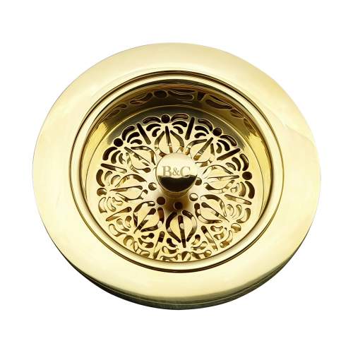 Bidbury & Co 3.5″ Traditional Brass Waste