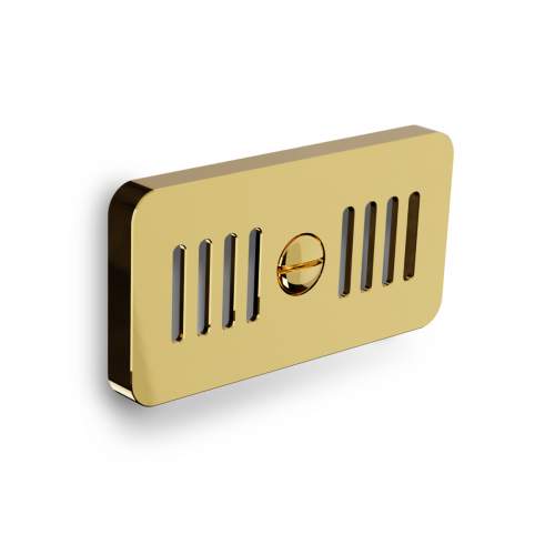 Bidbury and Co Luxury Rectangular Brass Overflow