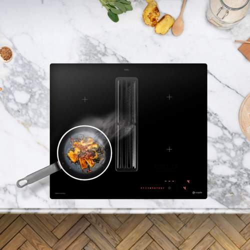 Caple DD610BK 60cm Induction Hob with Downdraft Extractor