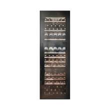 Caple WC1796BG Black Glass In-Column Triple Zone Wine Cooler