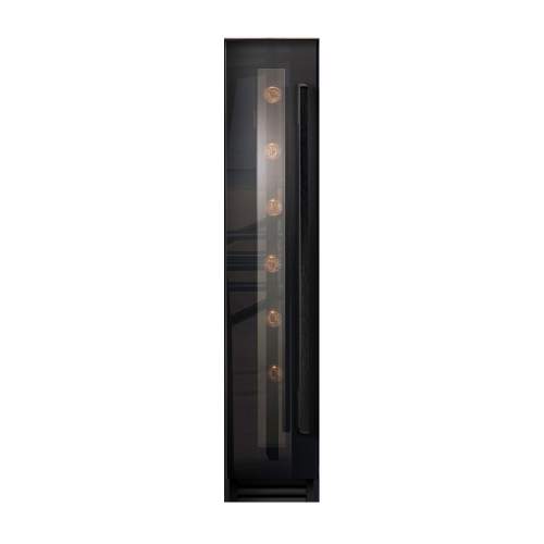 Caple Wi158BG Black Glass Undercounter Single Zone Wine Cabinet