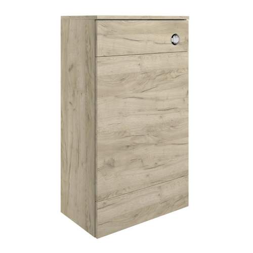 Bluci Vercelli 510mm Cloakroom Pack Oak and Chrome