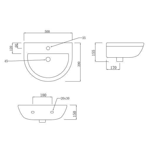 Bluci Fondi Full Suite and Bath with Chrome Taps